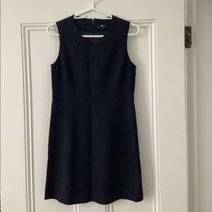 Limited dark blue dress, 100% wool